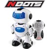 Ninco - Nbots Robot Glob. Mit Licht und Sound, weiß