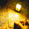 RovyVon E7U Keychain Flashlight, Glow in the Dark Dual Power