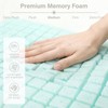 Cooling Memory Foam Pillow, Bed Pillow, Medium Soft Feel Neck