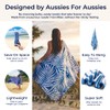 NewLyfe Sand Free Microfiber Beach Towel - Quick Dry, 180x90cm