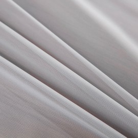 YUNSHANGHE Modern Chiffon Table Runner, 70 x 300 cm, Washable Tablecloth, Wedding Decorative Fabric Table Runner, Table Decoration for Wedding, Birthdays, Communion (Antique Grey)