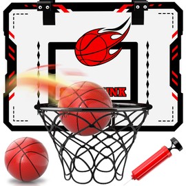 Bennol Basketball Hoop Indoor Toys Gifts for 3 4 5 6 7 8 Year Olds Boys Kids, Over The Door Mini Basketball Hoop Toys for Boys 3-5 6-8 8-12, Basketball Hoop Boys Toys Gifts for 4 5 6 7 8 Year Old