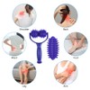 LOPHE Handheld Massage Roller, Hedgehog Ball Massage Roller with 2
