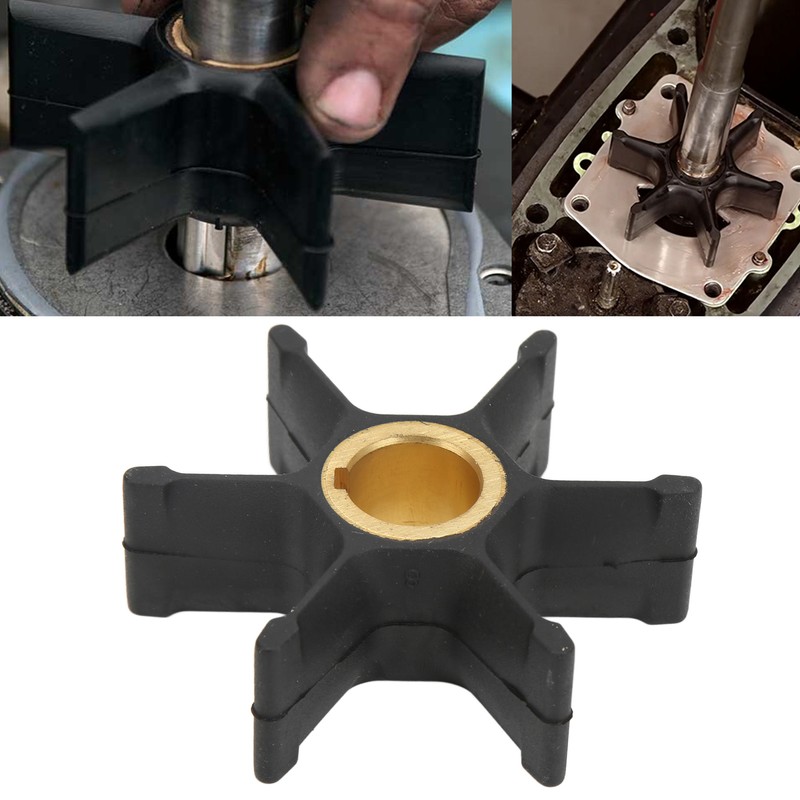 Water Pump Impeller 6 Blades 377230 Replacement for Johnson Evinrude