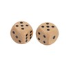 Four Sided Flop Game for Kids Adults Wooden Board Game