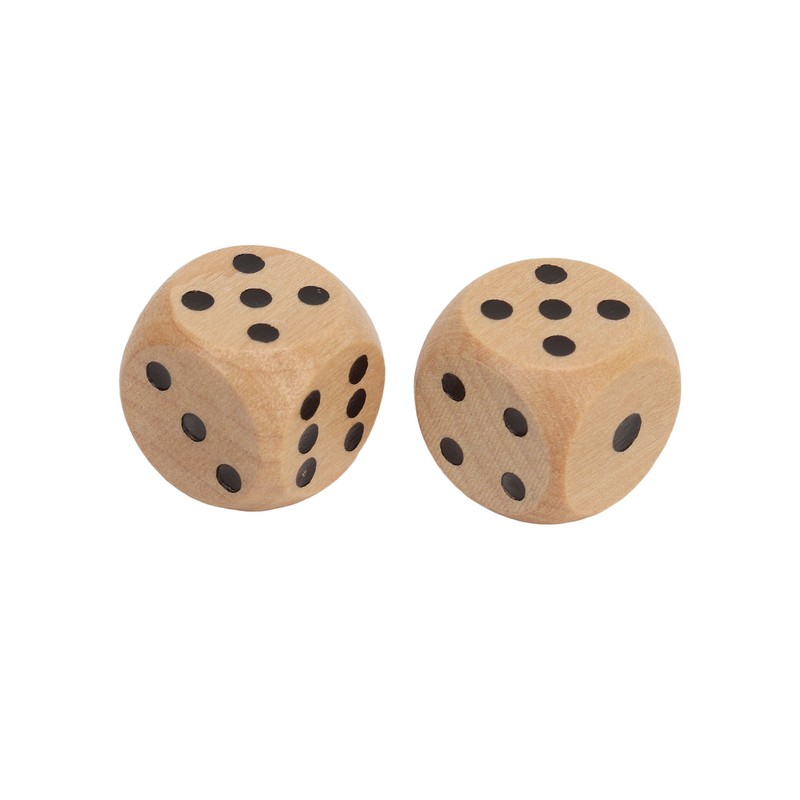 Four Sided Flop Game for Kids Adults Wooden Board Game