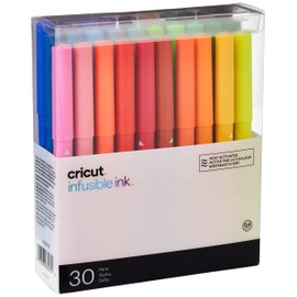 Cricut Infusible Ink Pen Set | Ultimate | Fine Dot | Pack of 30 | For Use with Infusible Ink Compatible and Cricut Easypress or Cricut Autopress