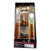 Importacion Set De Cuchillos Parrilleros Asador Con Tenedor Acero Inox