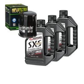 RAD Powersports Oil Change Kit For Arctic Cat 2016 Prowler 700 HDX SE Synthetic 10W-40