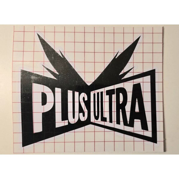 Unbranded Plus Ultra - My HERO Academia -Decal -waterproof- 7"