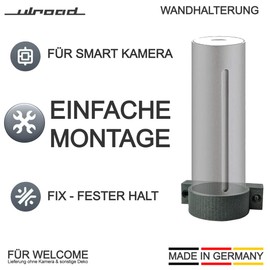 ULROAD Wall Mount for Netatmo Welcome Surveillance Camera or Weather Station Wall Mount Wall Mount Camera Holder Wall Mount