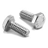 1/4-20 x 5/8" Hex Head Screw Bolt, 10Pcs 18-8 (304)