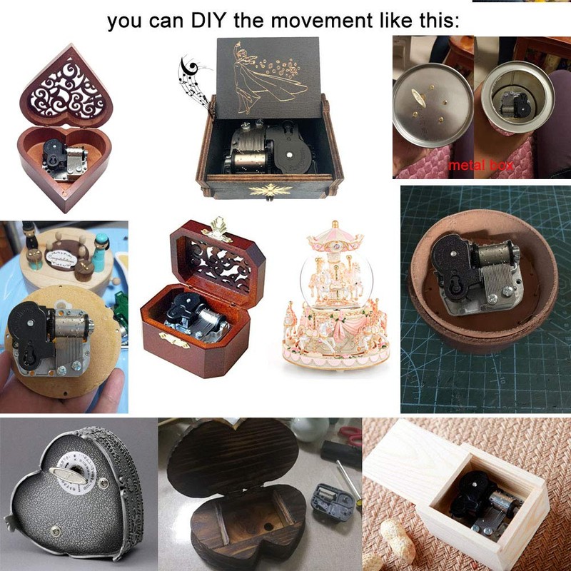 Pursuestar You are My Sunshine Wind Up Music Box with