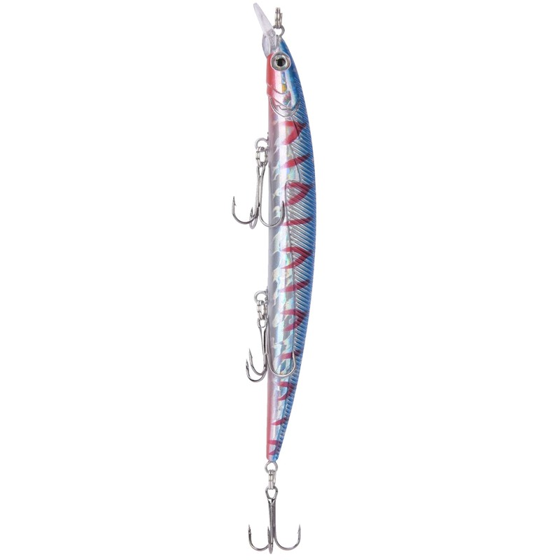6 pcs 13.5cm/13.5g Freshwater Saltwater Fishing Lures Plastic Hard Baits
