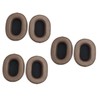 OSALADI 3 Pairs Headphone Accessories Ear Pads Cushion Leather Ear