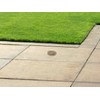 NDS 910B, 4 In. Round Grate Drain Cover, with PVC