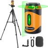 CIGMAN 360° Laser Level with Tripod, Green Self Leveling Cross