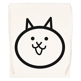 Vendax Schlacht Katze Dunkel Beige Turnbeutel mit Kordelzug Drawstring Gym Bag Backpack