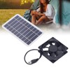 2.5W Solar Panel Fan Solar Pet Exhaust Air Flowing Fan