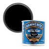 Hammerite 5084863 Direct to Rust Metal Paint - Smooth Black