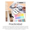 Kit De Dibujo Profesional Lápices Boceto Y Accesorios 72 Pzs