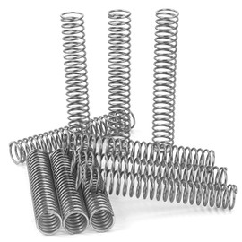 GUNGY Compression Spring Stainless Steel Spring Compression Springs 80 mm Wire Diameter 1.2 mm Outer Diameter 13 mm Length 80 mm Maximum Spring Force 1.81 kg Pack of 10