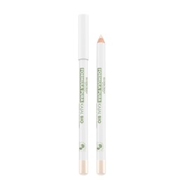 Deborah Milano Kajal Eyes Organic Formula Pura Pencil - Colour: White No. 4 - High Compatibility for Sensitive Eyes with 100% Natural Ingredients