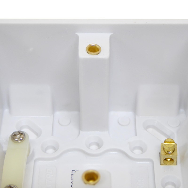 47mm Back Box 1 Gang Deep Surface Pattress Backbox with