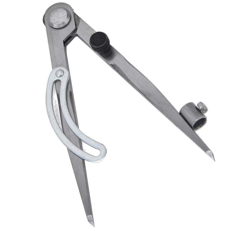 Wing Divider Gauge Carbon Steel Adjustable Angle Lockable Scribing Tool