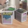 Tyminin 35 L Laundry Storage Baskets with Handles, Easy to