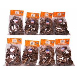 GOGO, Beefy Munchies, USA Beef Lung Dog Treats, 8 lbs (8 x 1 lb Bags)