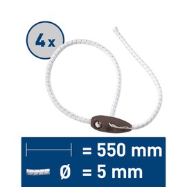 Sprenger Zeising mit Quickclip - 550 mm, 4er Pack