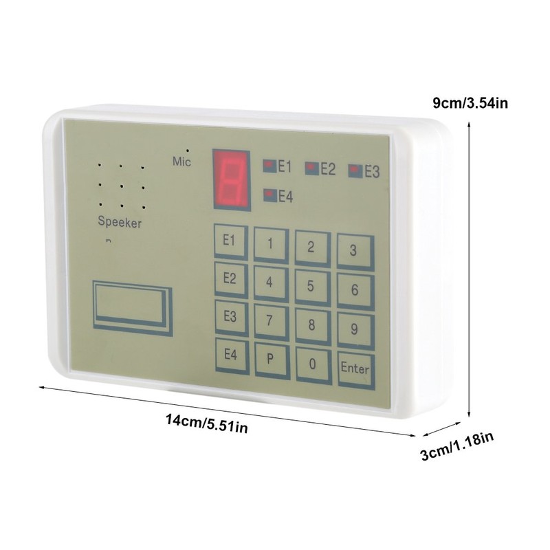 Dialer Alarm, Wired Telephone Voice Auto dialer Burglar Security House