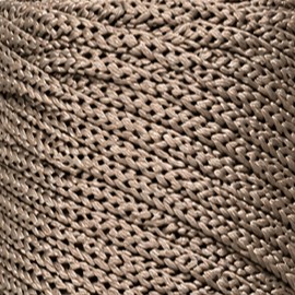 Lukche 3mm Premium Polyester Macrame Cord, 147 Yards, 100% Polypropylene Macrame Rope for Crochet, Wall Hangings, Plant Hangers, Macrame Bags, Basket Bases and DIY Crafts (Latte 1)