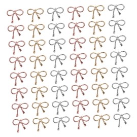 Healvian 1bag Nail Art Studs Adorable Bowknot Design Lightweight Nail Charms for Creative Diy Manicure Durable Decorations Phones and More