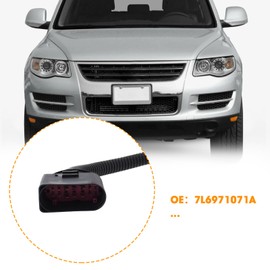 The Lord of the Tools 12 pin Car Headlight Contact Wire Harness Connector Compatible with VW Touareg 1 (7L) 2003-2007
