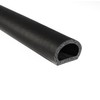 Trim-Lok D-Shaped Rubber Seal – .50” Height, .50” Width, 25’