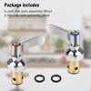 Handle Stem Assembly Hot & Cold Fits for T&S Brass