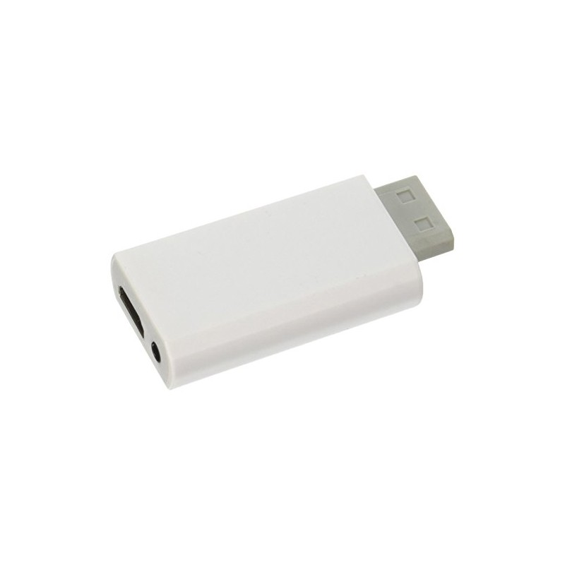 Wii hdmi変換アダプター Wii to HDMI Adapter コンバーター HDMI接続でWiiを1080pに変換出力 3.5mmオーディオ (WIIHDMI本体)
