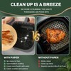 Stoear Air Fryer Paper Liners Disposable: 150Pcs 8 Inch Special