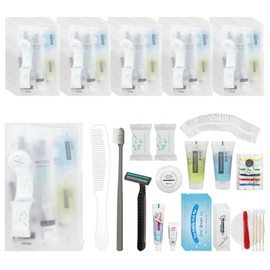 Hygiene Kit, Hygiene Kit Bulk, The Travel Hygiene Kit is Fully Equipped and Clean and Hygienic, Individually Packed, Convenience Kits Suitable for Hotel, Home, Camping, Travel (50 Sets)