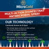 MicroGold Multi-Action Disinfectant Antimicrobial Spray Tested and Proven Effective to