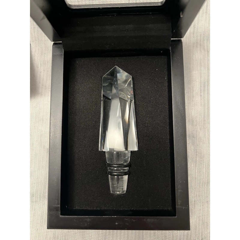 Orrefors Carat Gemstone Jewel Wine Bottle Stopper- NIB