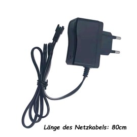 Leloco 4.8V Ladegerät für NI-MH Akkus mit SM-2P Stecker Ladeadapter für RC Autos, Drohnen, Quadcopter, ferngesteuerten Spielzeugen,Sicheres Laden mit Überladeschutz und LED-Anzeige