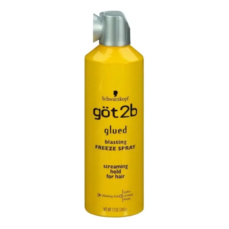 Got2b Glued Blasting Freeze Fijador Pelo Pelucas 12 Onzas