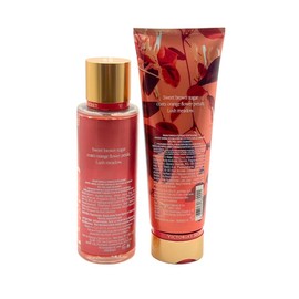 Victoria's Secret RICH HONEYSUCKLE APRICOT Fragrance Mist & Lotion 2-piece bundle for Women