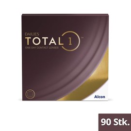 Dailies Total 1 Tageslinsen weich | 90 St√ºck | BC 8.5 mm | DIA 14.1 mm | -05.25 Dioptrien
