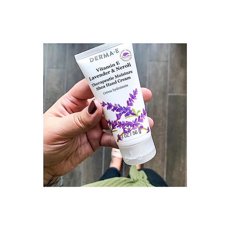 Derma-E Vitamin E Skin Smoothing Shea Hand Cream - Lavender