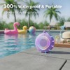 HEYSONG Waterproof Shower Bluetooth Speaker, Durable & Portable with Clear