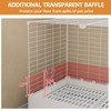 Oneluck Bunny Cage Indoor Rabbit Hutch with Pull Out Tray
